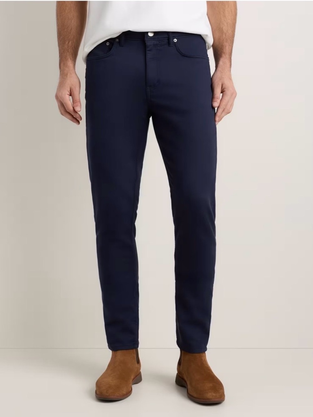 Quince Comfort Stretch Traveler 5-Pocket Pants Slim Deep Navy Men’s Size 32x32